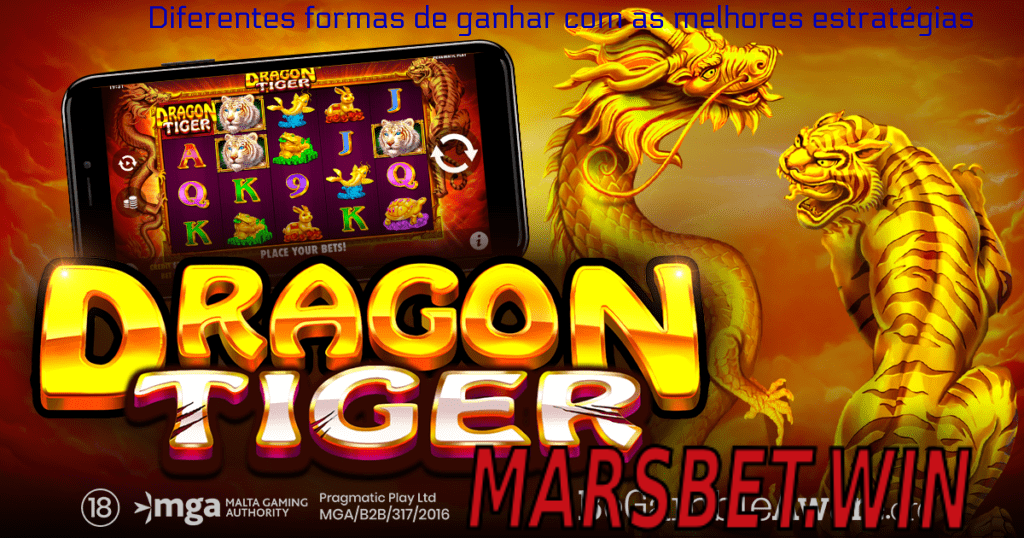 Uma das melhores estratégias voce so encontra na plataforma a marsbet com o jogo Dragon Tiger 